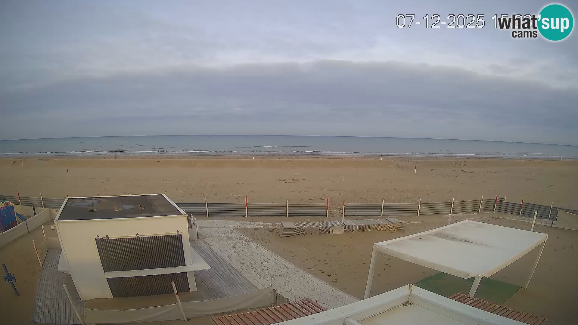 Web kamera plaža Riccione – Bagni Oreste spiaggia 115 – Italija