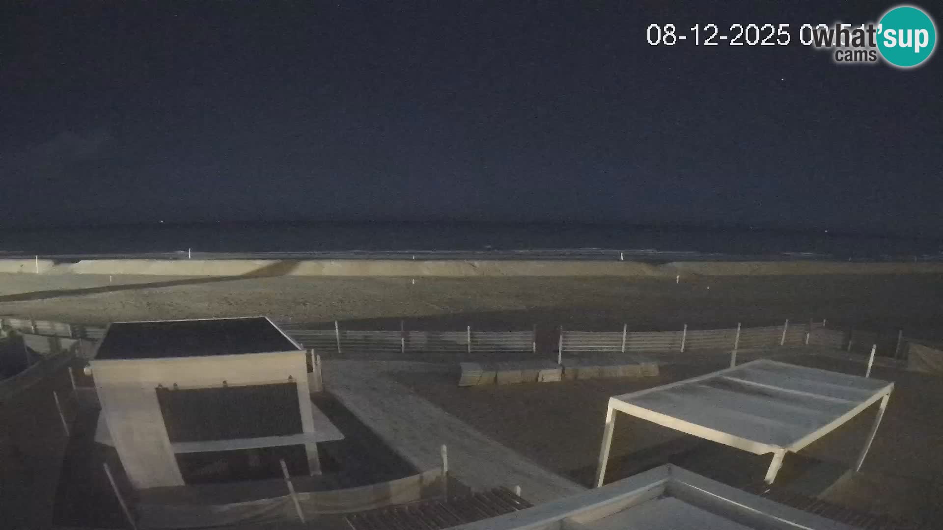 Spletna kamera plaža Riccione – Bagni Oreste spiaggia 115 – Italija