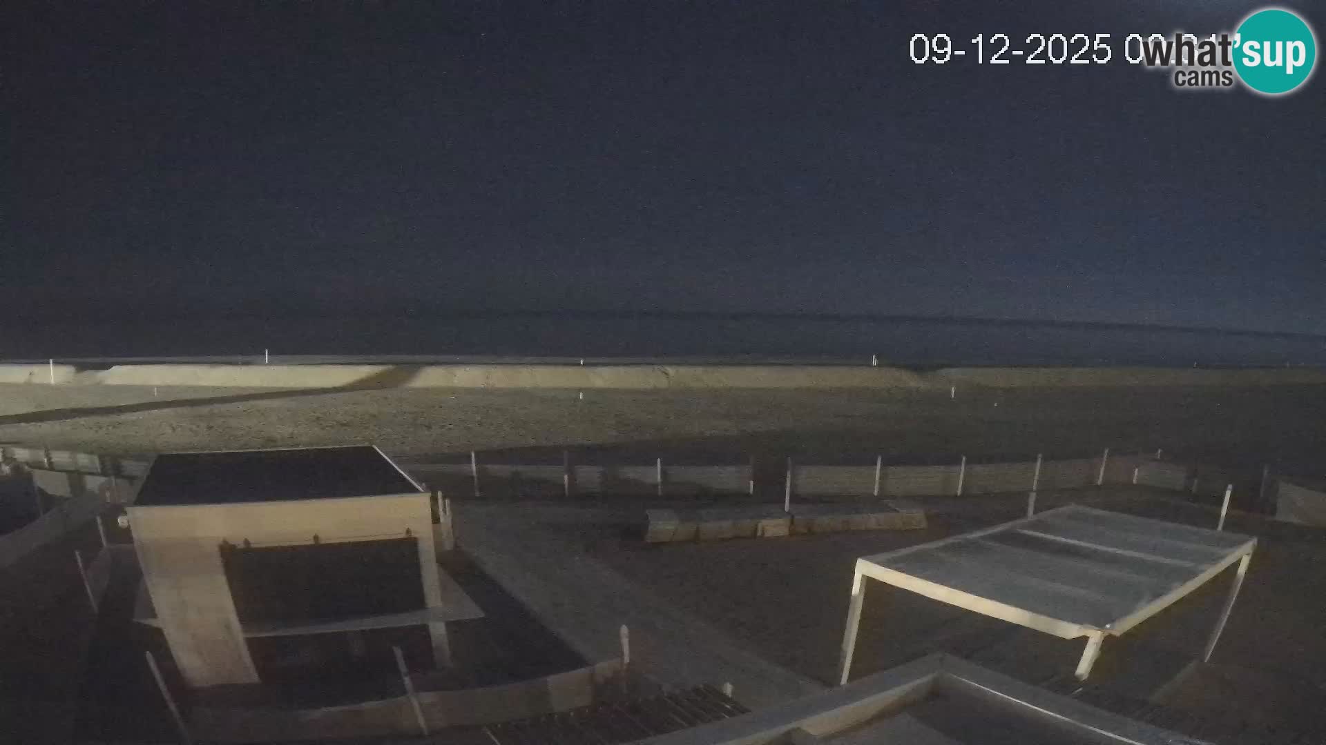 Live webcam Riccione Strand – Bagni Oreste spiaggia 115 – Italien