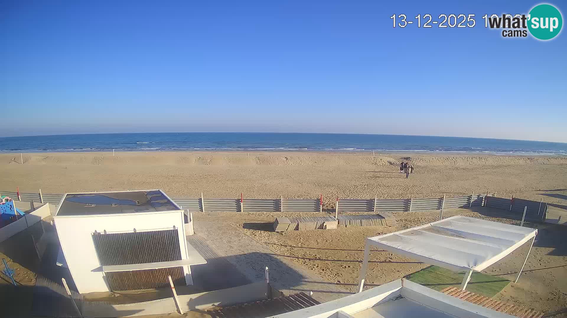 Web kamera plaža Riccione – Bagni Oreste spiaggia 115 – Italija