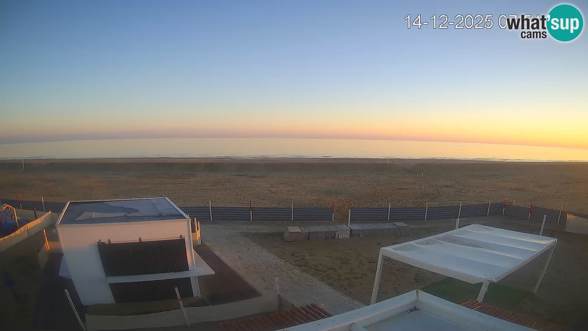 Live webcam Riccione beach – Bagni Oreste spiaggia 115