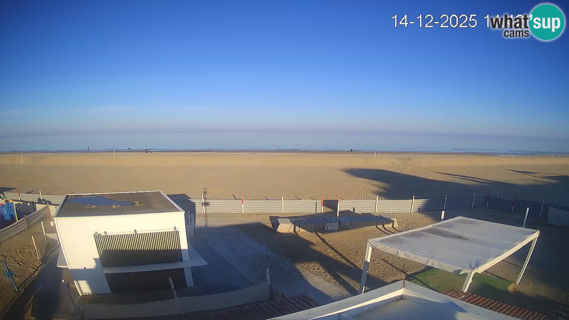 Spletna kamera plaža Riccione – Bagni Oreste spiaggia 115 – Italija