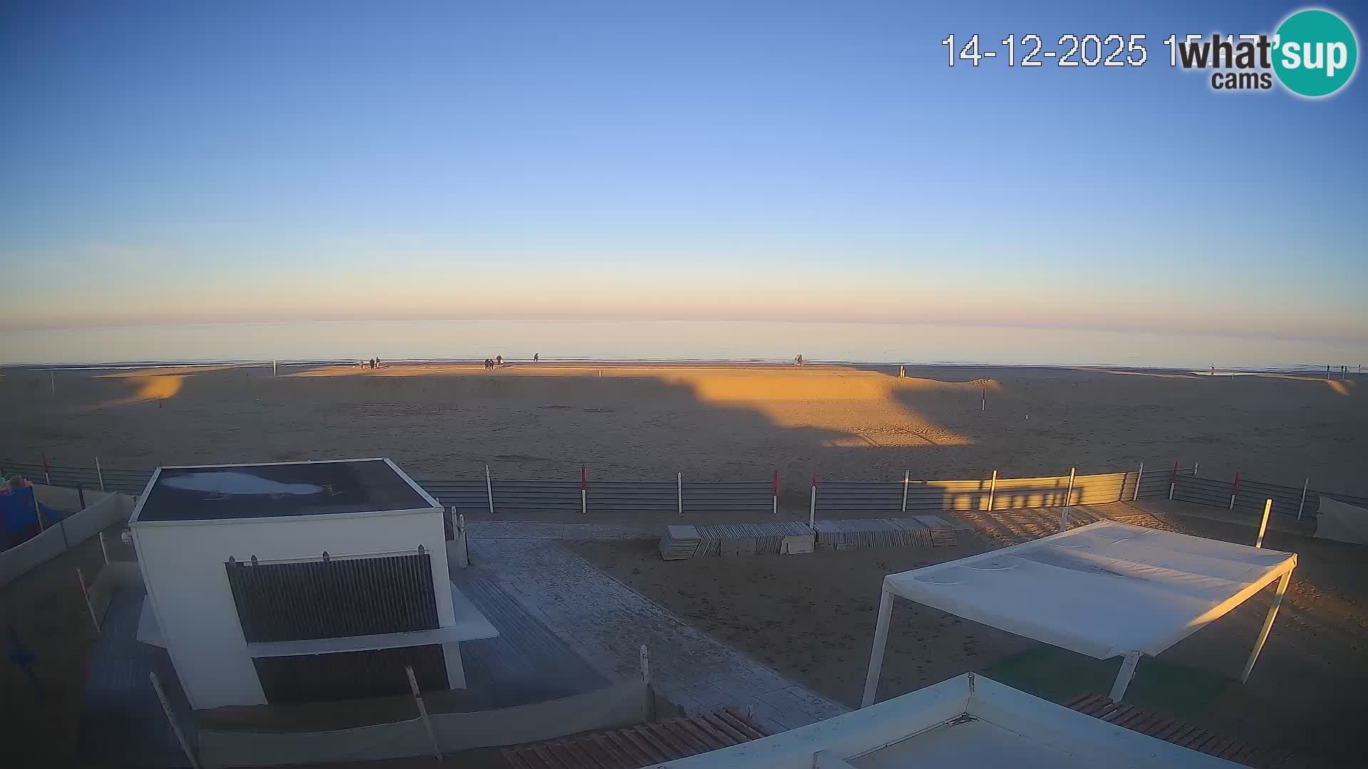 Webcam Riccione plage – Bagni Oreste spiaggia 115 – Italie