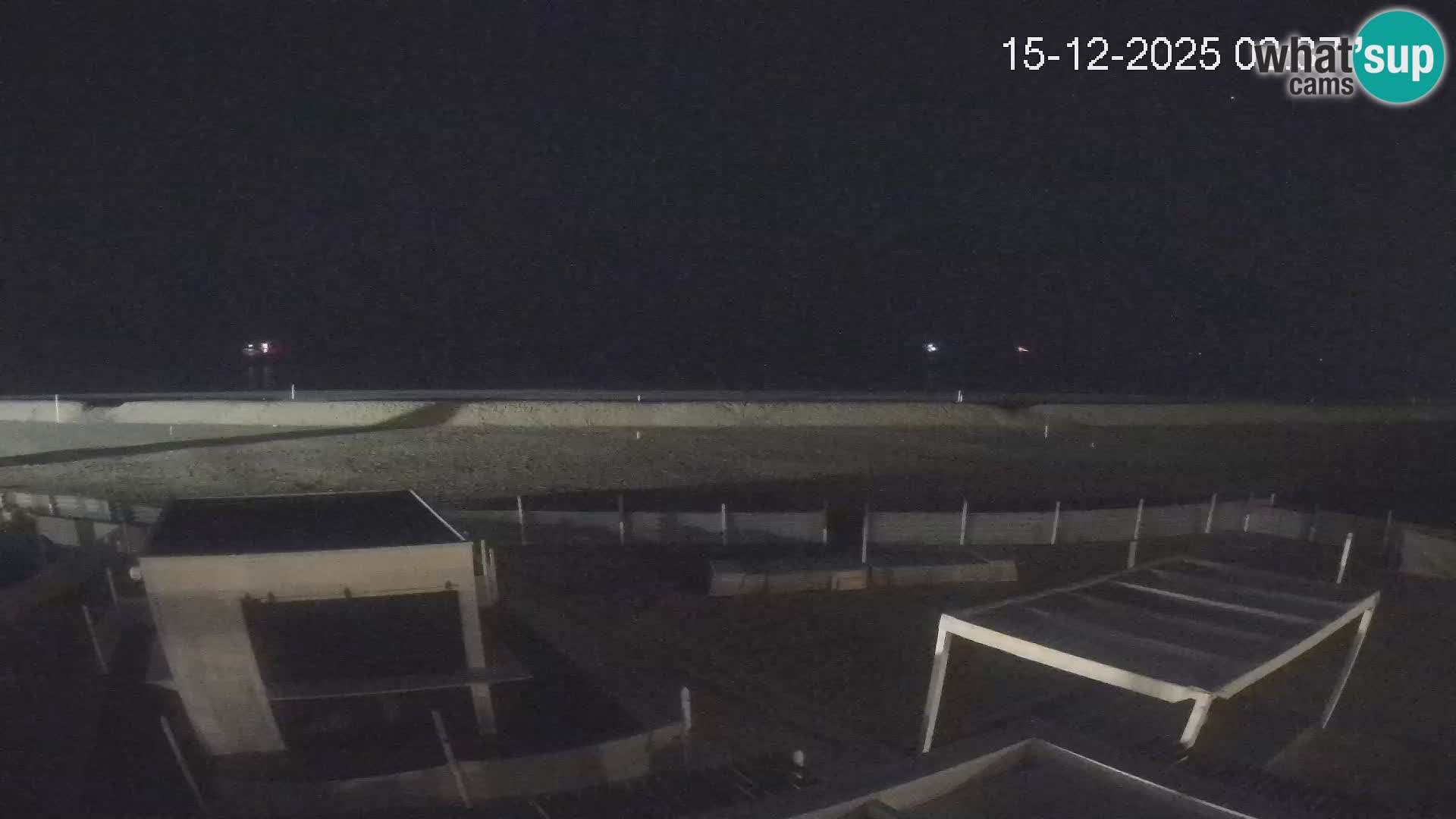 Live webcam Riccione Strand – Bagni Oreste spiaggia 115 – Italien