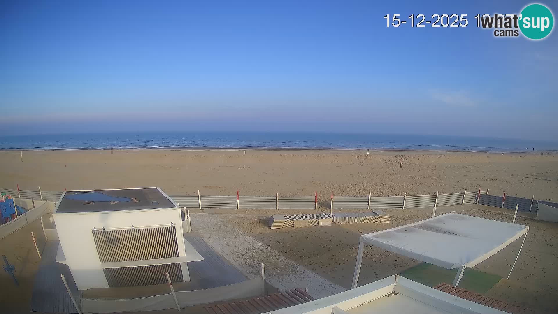 Live webcam Riccione – Bagni Oreste spiaggia 115