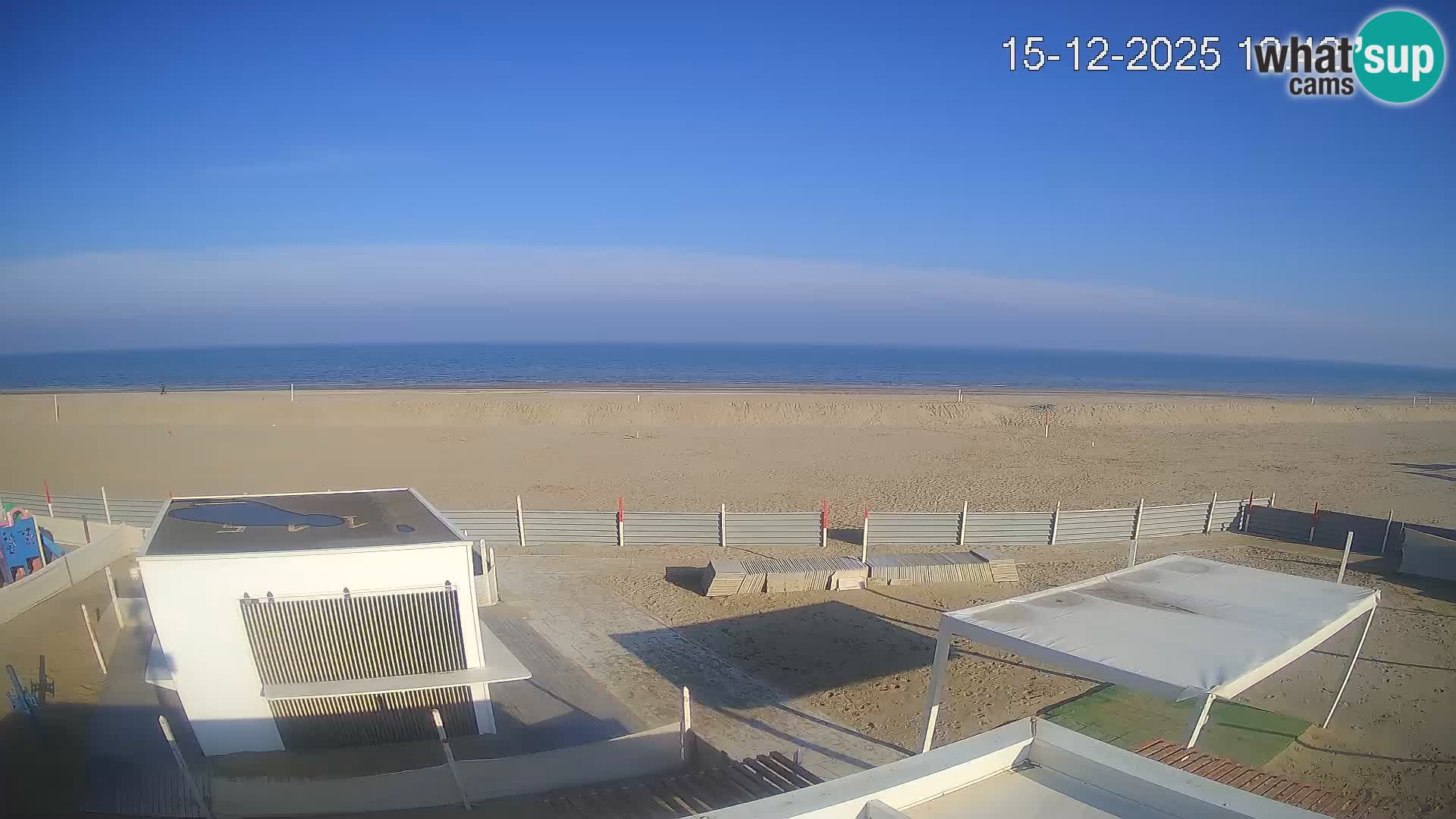 Live webcam Riccione – Bagni Oreste spiaggia 115