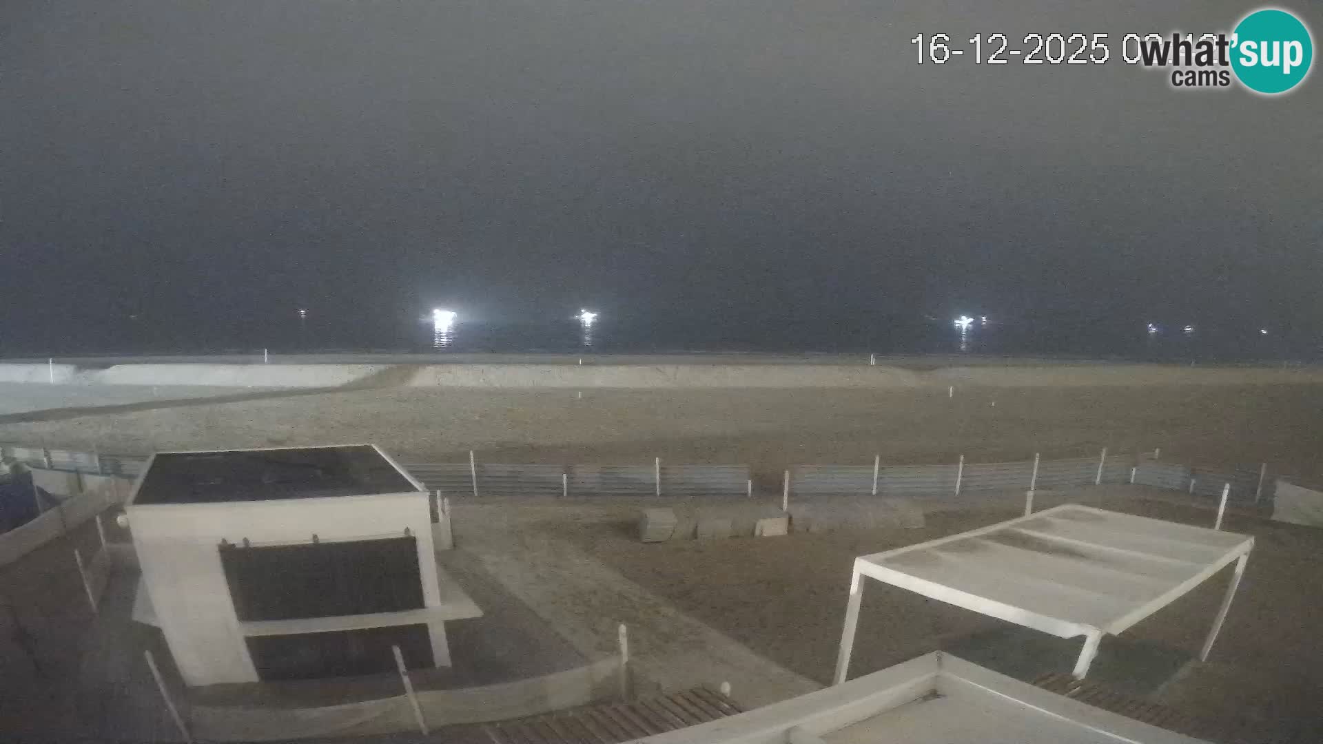 Webcam Riccione plage – Bagni Oreste spiaggia 115 – Italie