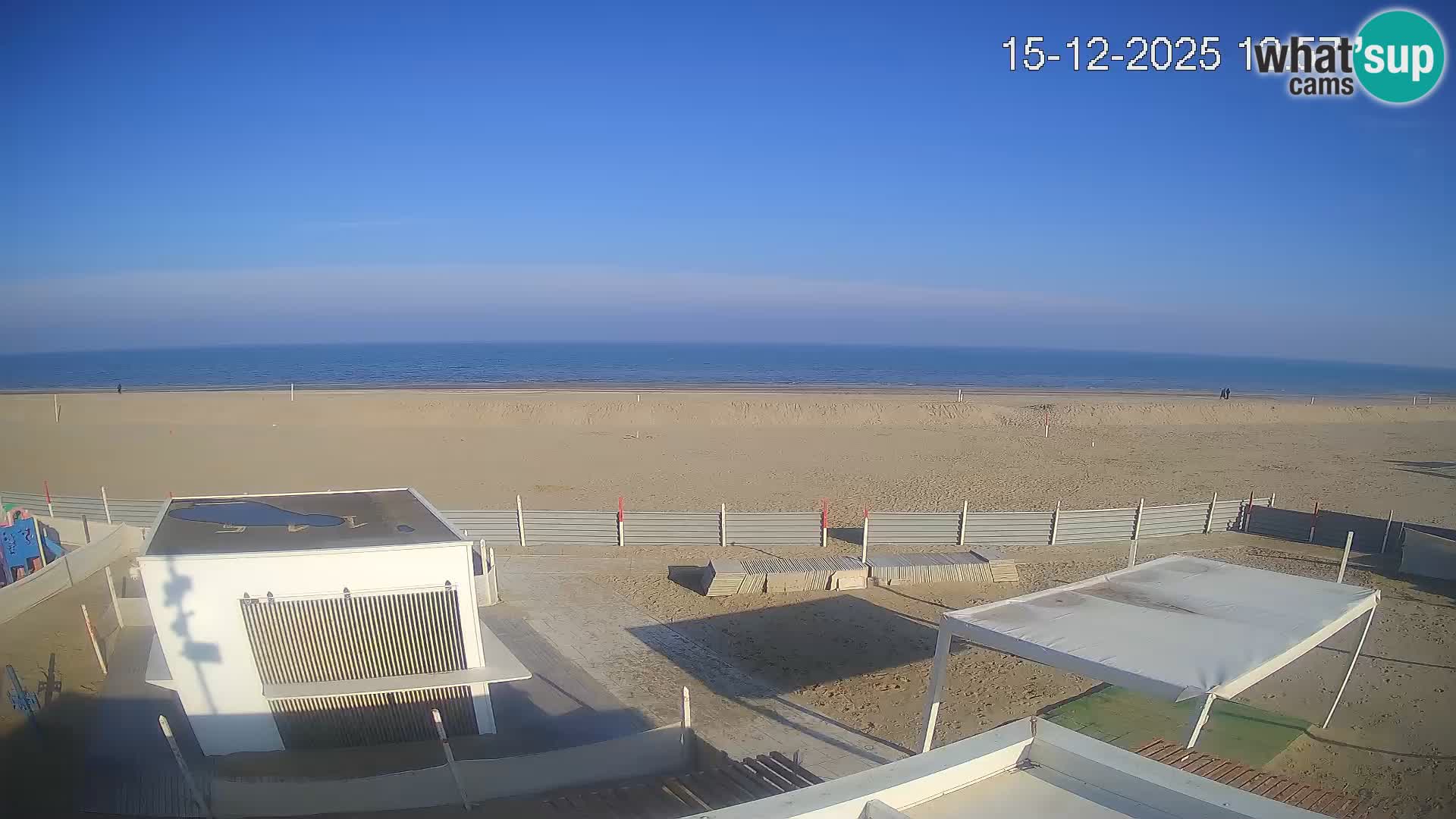 Live webcam Riccione – Bagni Oreste spiaggia 115