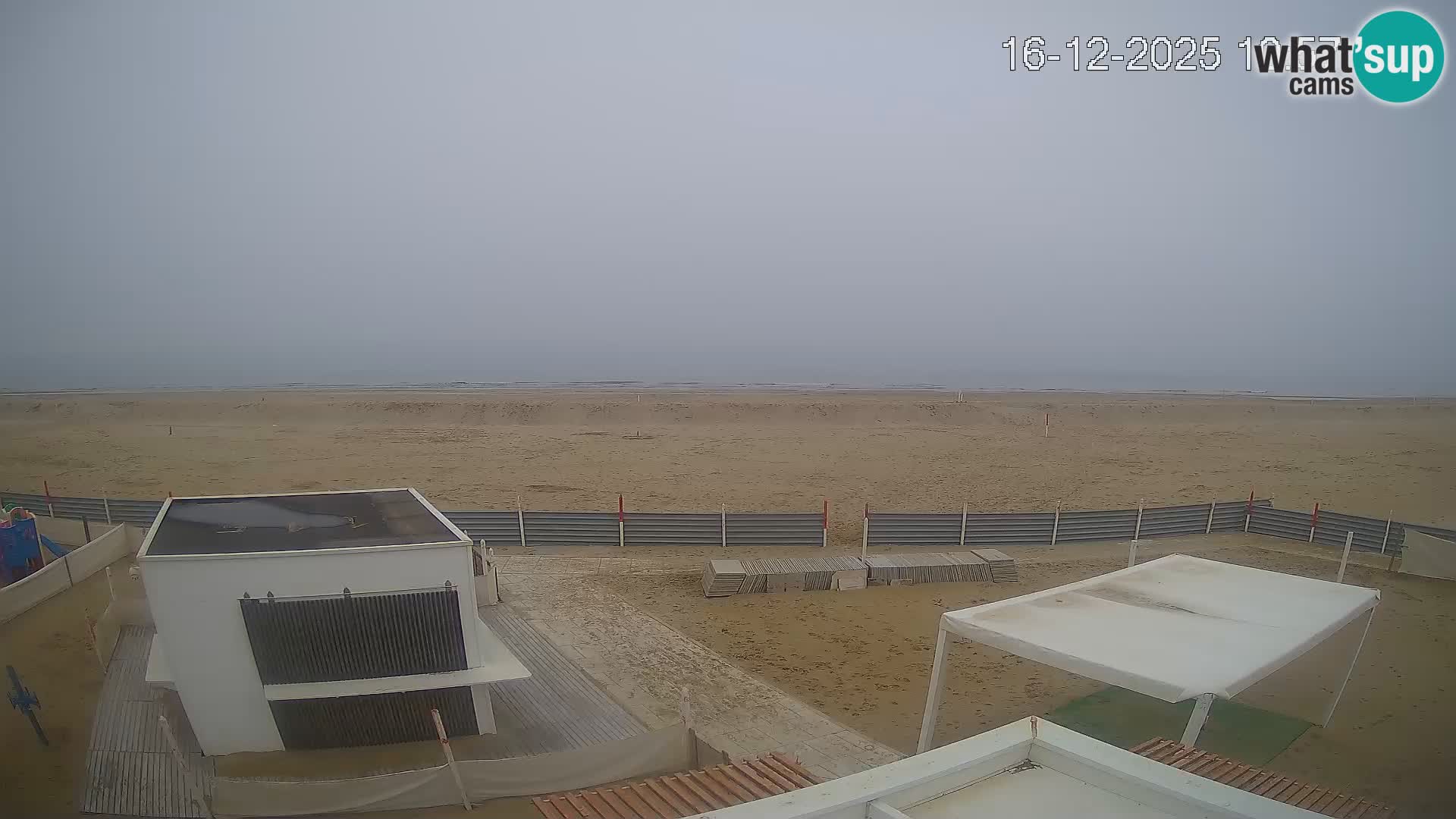 Live webcam Riccione Strand – Bagni Oreste spiaggia 115 – Italien
