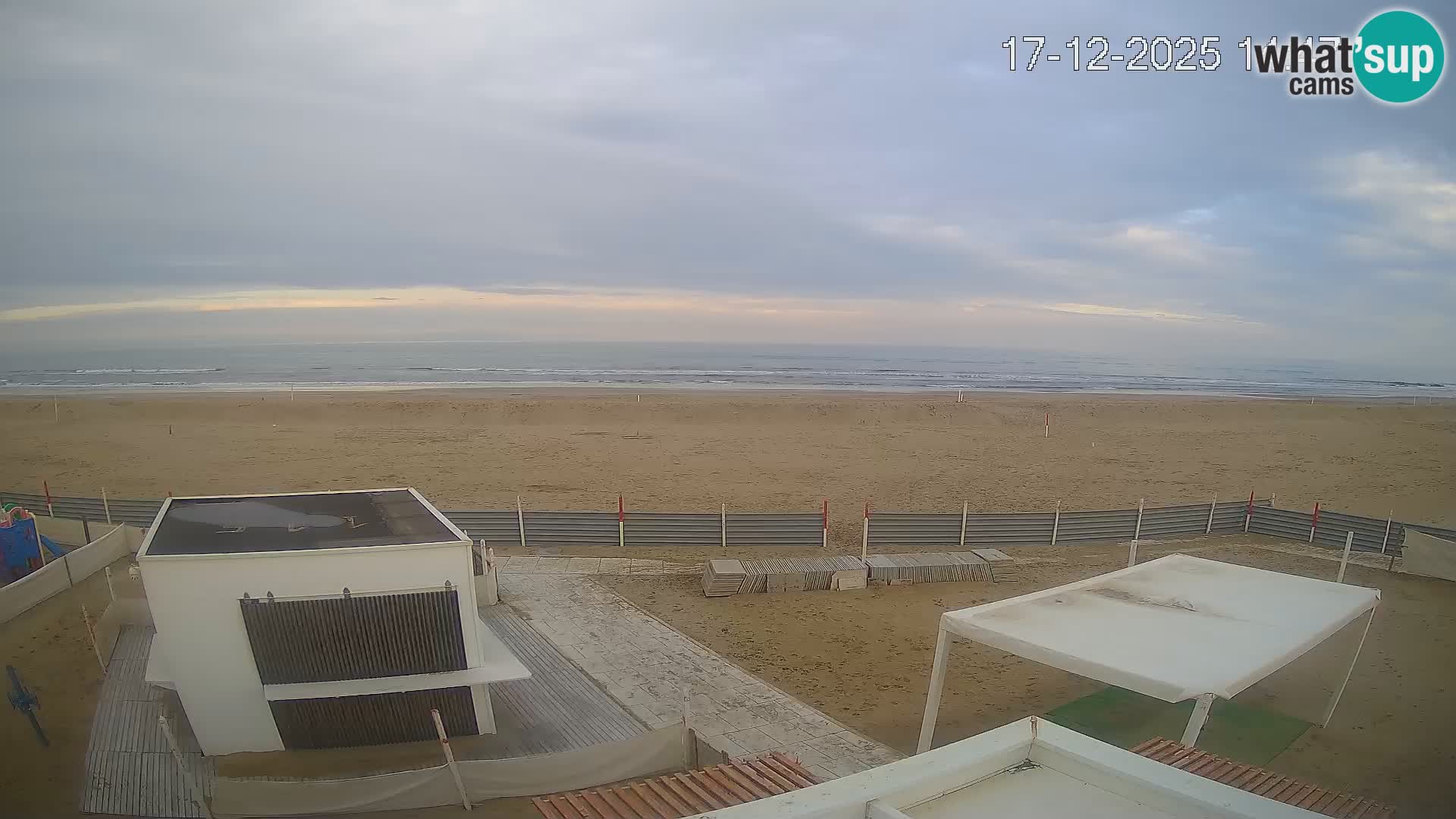 Live webcam Riccione Strand – Bagni Oreste spiaggia 115 – Italien
