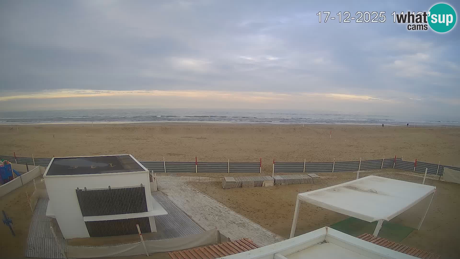 Live webcam Riccione Strand – Bagni Oreste spiaggia 115 – Italien