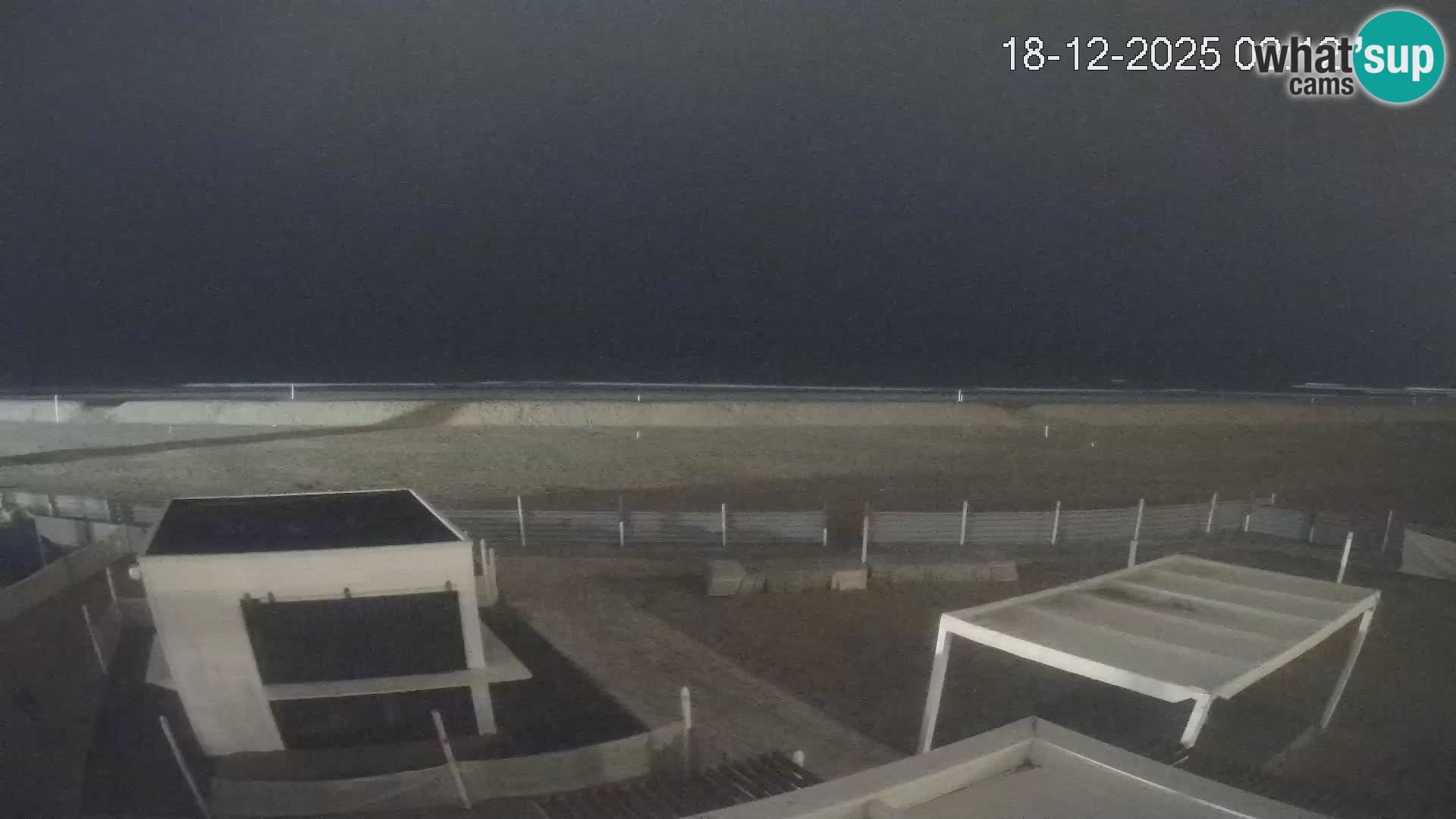 Webcam Riccione plage – Bagni Oreste spiaggia 115 – Italie