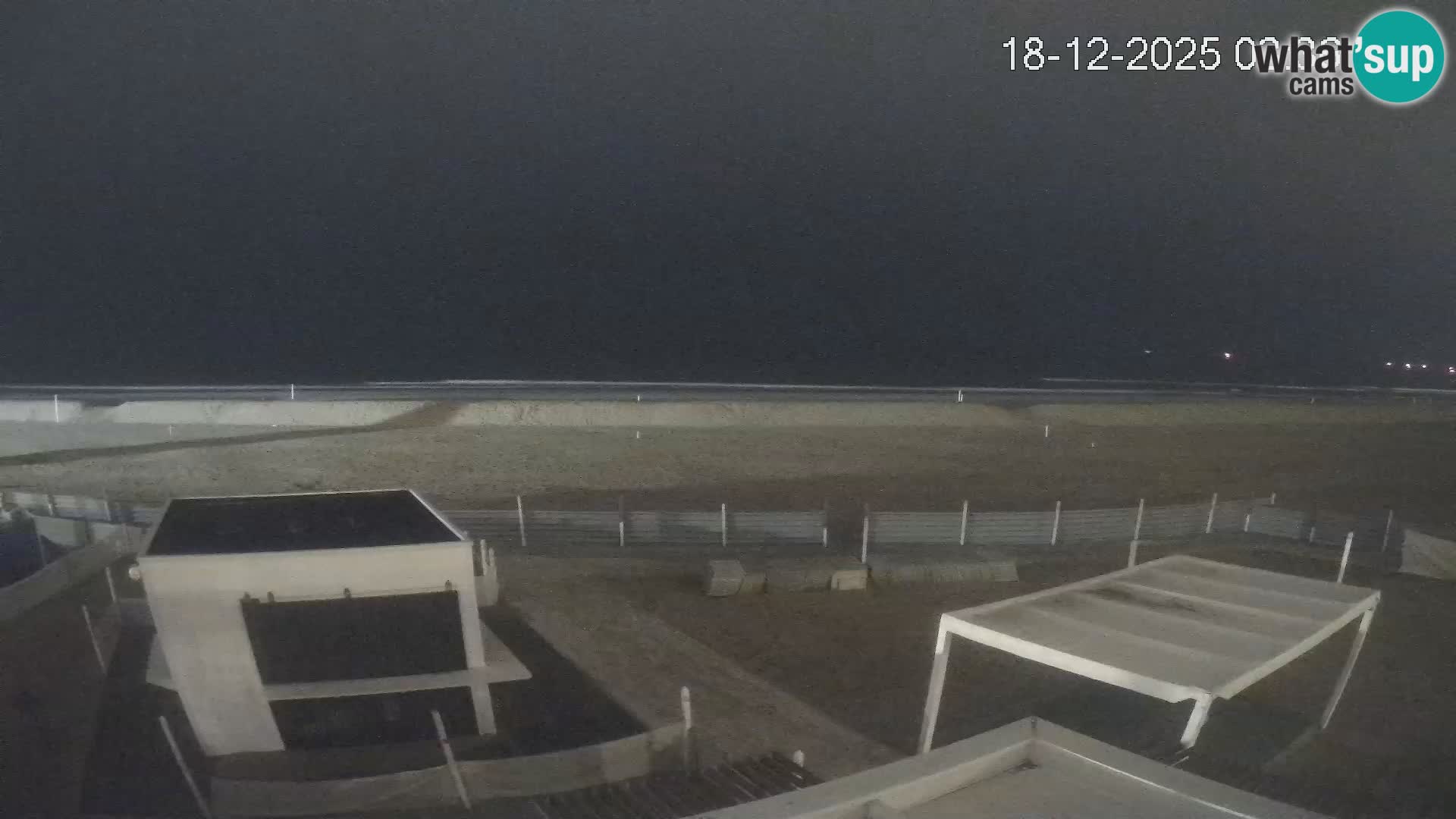Live webcam Riccione Strand – Bagni Oreste spiaggia 115 – Italien