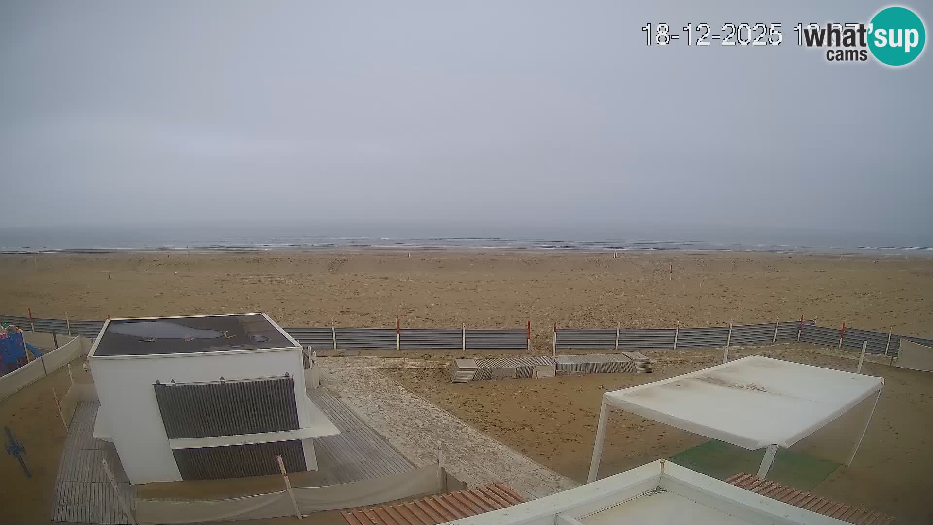 Live webcam Riccione Strand – Bagni Oreste spiaggia 115 – Italien