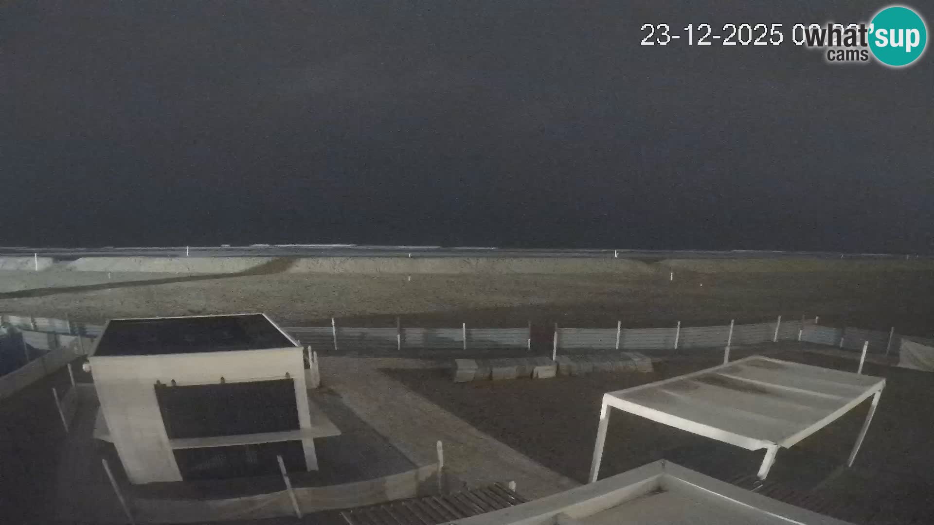 Live webcam Riccione Strand – Bagni Oreste spiaggia 115 – Italien
