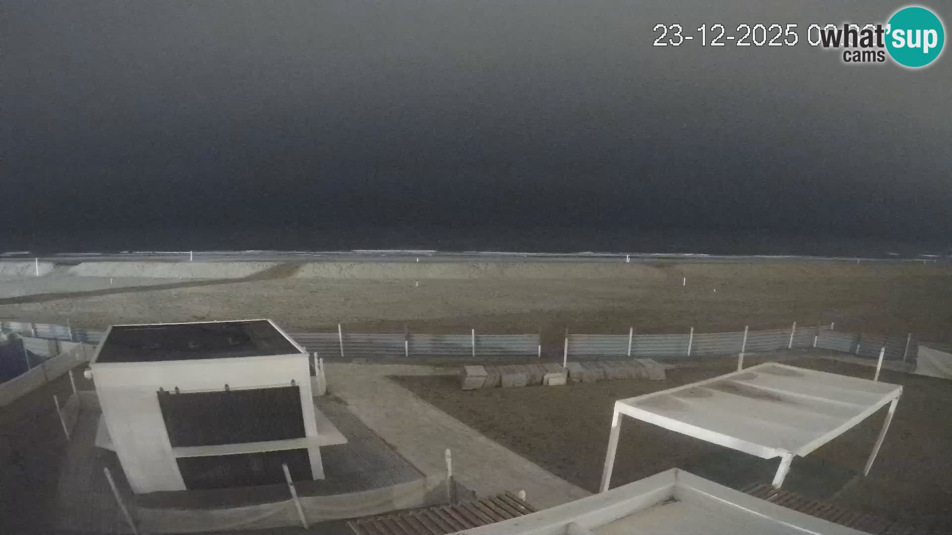 Live webcam Riccione Strand – Bagni Oreste spiaggia 115 – Italien