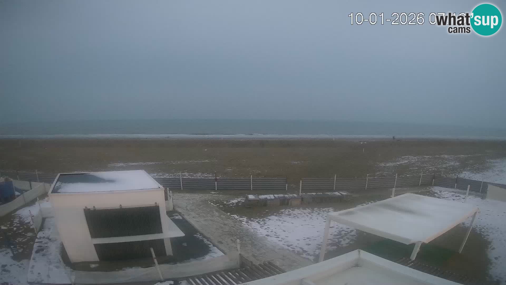 Webcam Riccione plage – Bagni Oreste spiaggia 115 – Italie