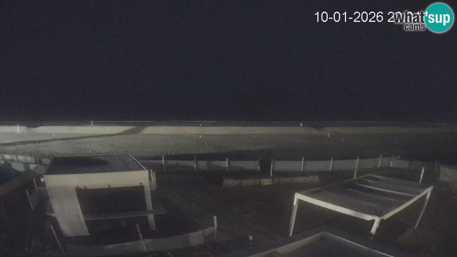 Webcam Riccione plage – Bagni Oreste spiaggia 115 – Italie