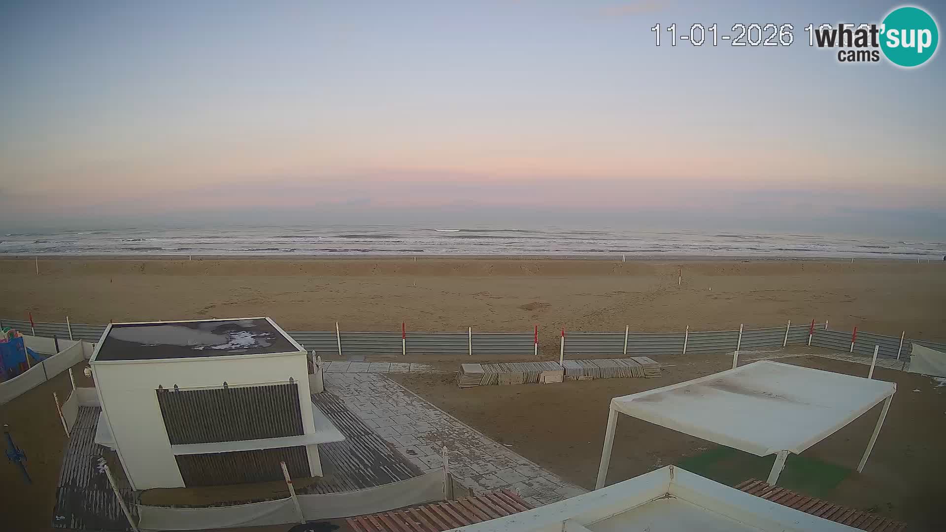Live webcam Riccione – Bagni Oreste spiaggia 115