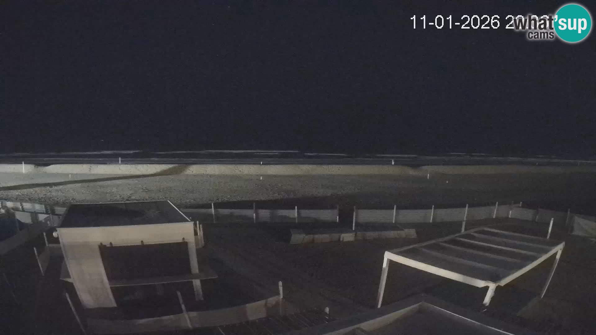 Live webcam Riccione Strand – Bagni Oreste spiaggia 115 – Italien