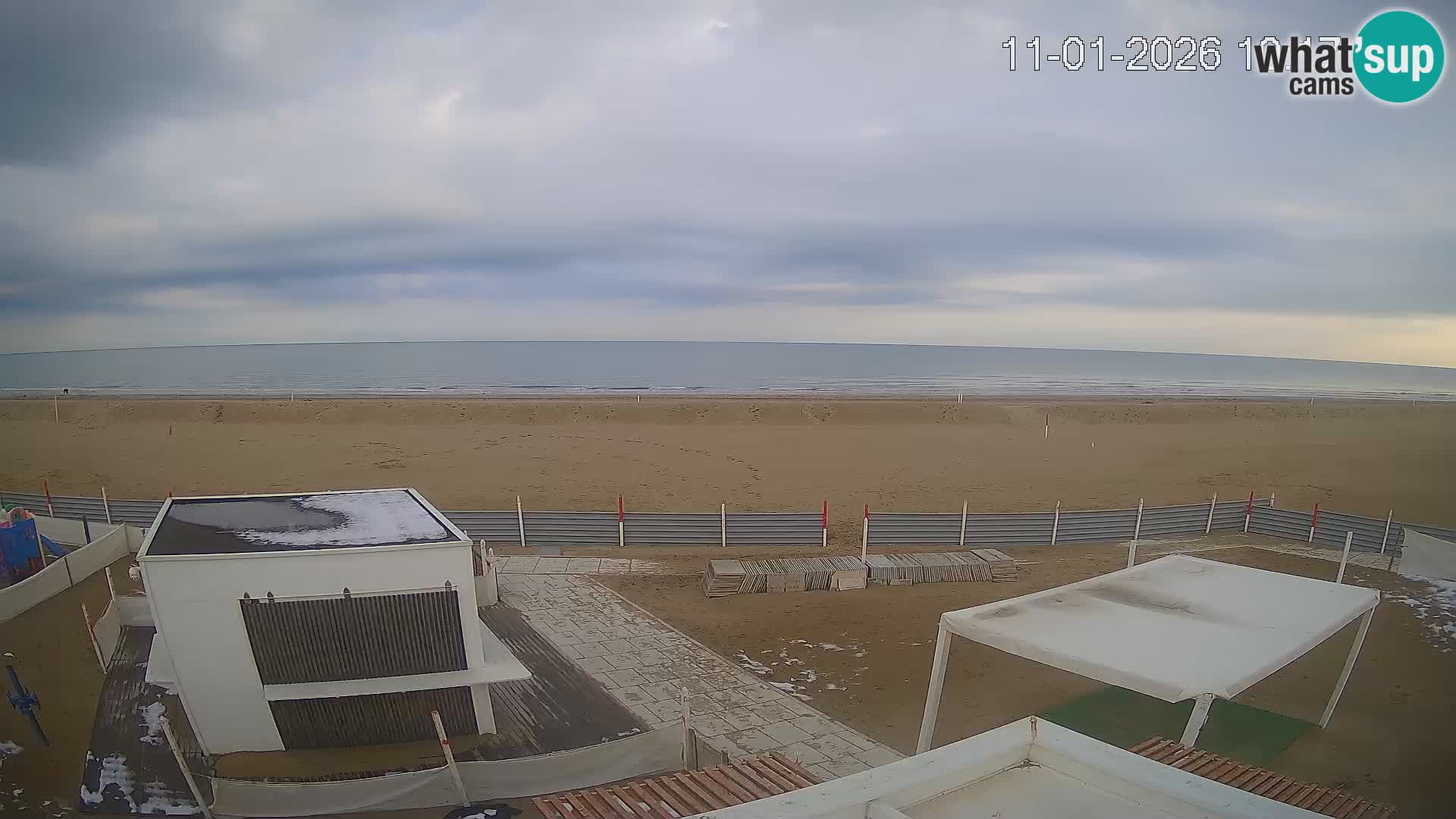 Spletna kamera plaža Riccione – Bagni Oreste spiaggia 115 – Italija