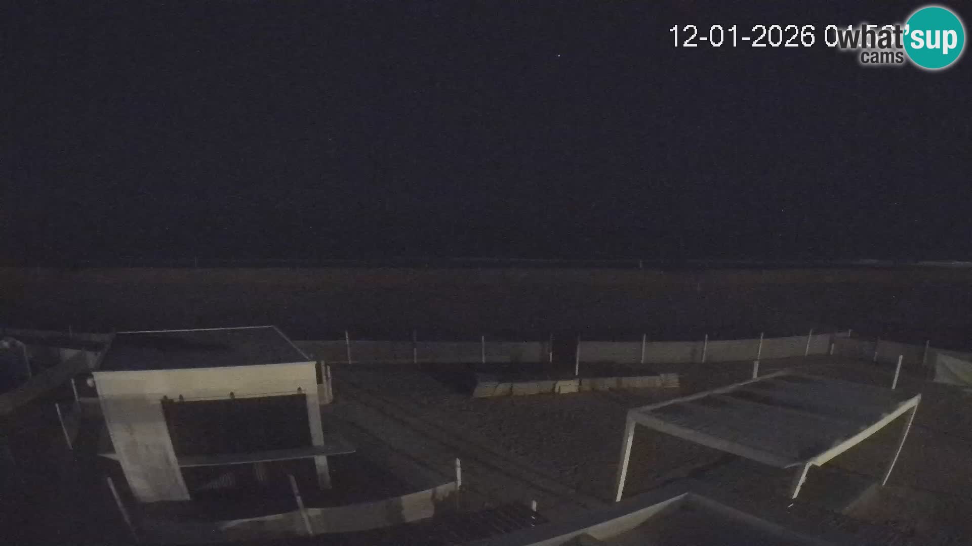 Live webcam Riccione Strand – Bagni Oreste spiaggia 115 – Italien