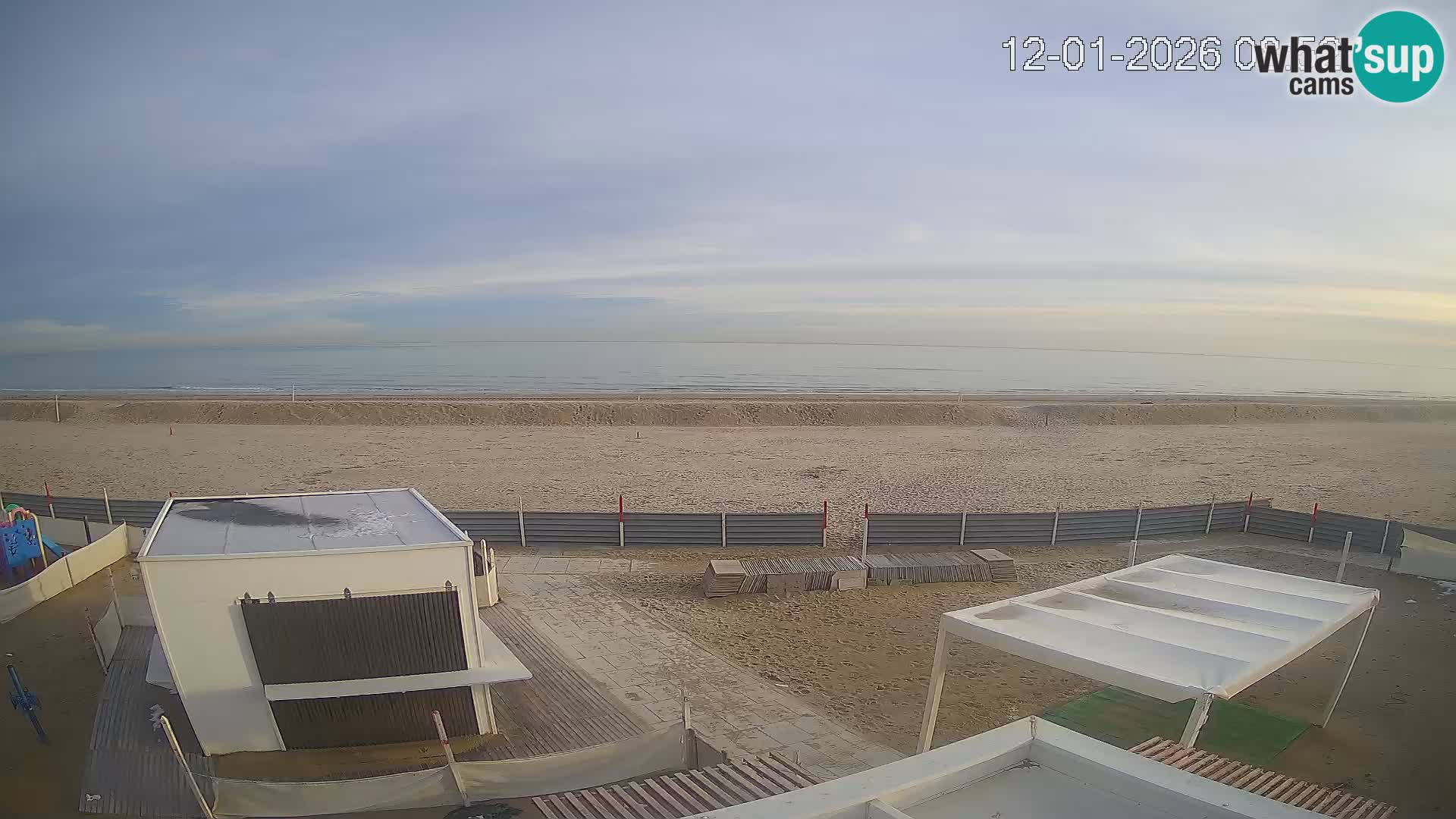 Live webcam Riccione – Bagni Oreste spiaggia 115