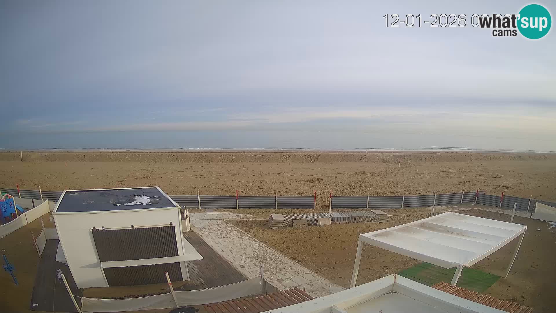 Camera en vivo playa Riccione – Bagni Oreste spiaggia 115 – Italia