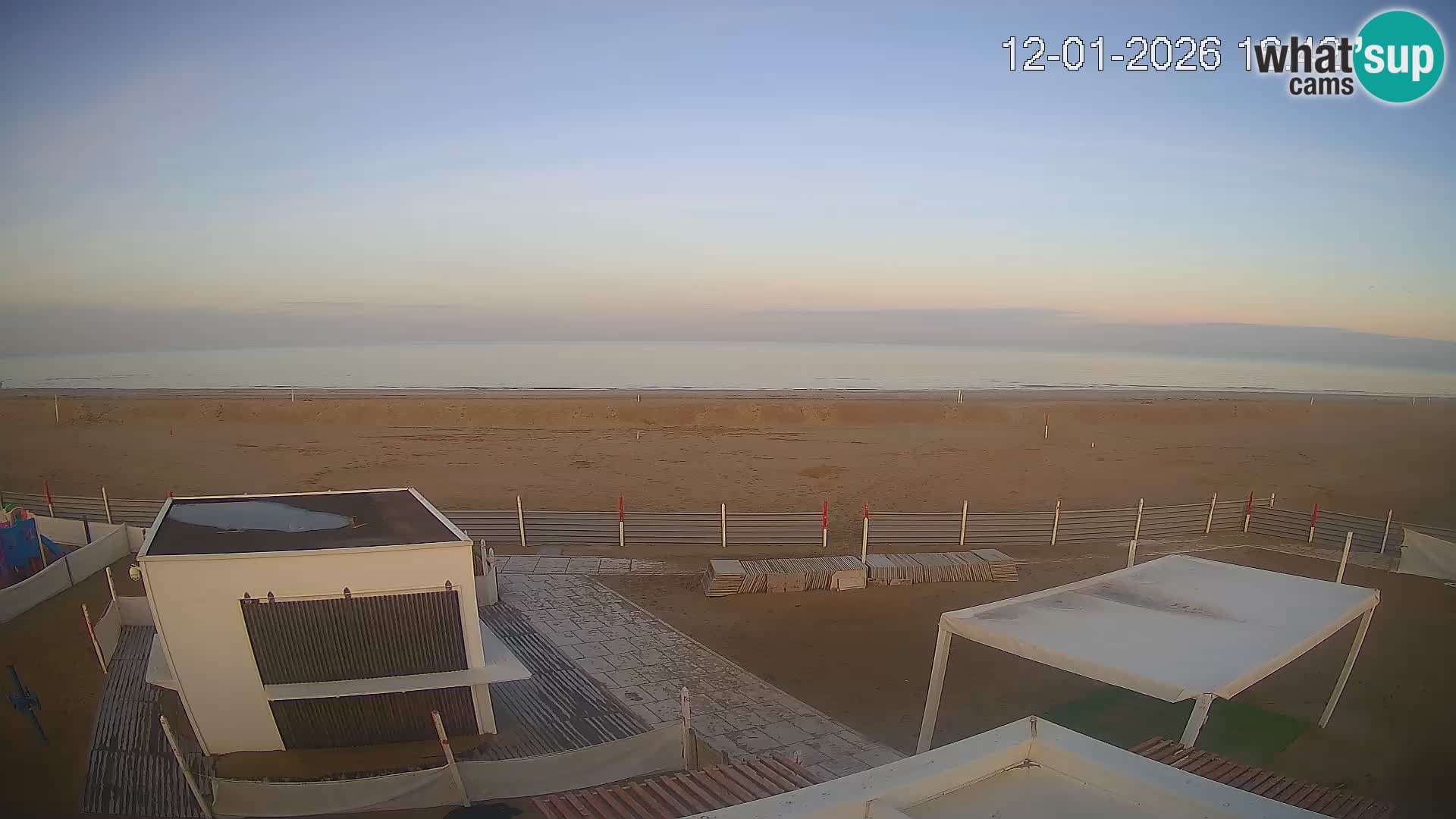 Live webcam Riccione beach – Bagni Oreste spiaggia 115