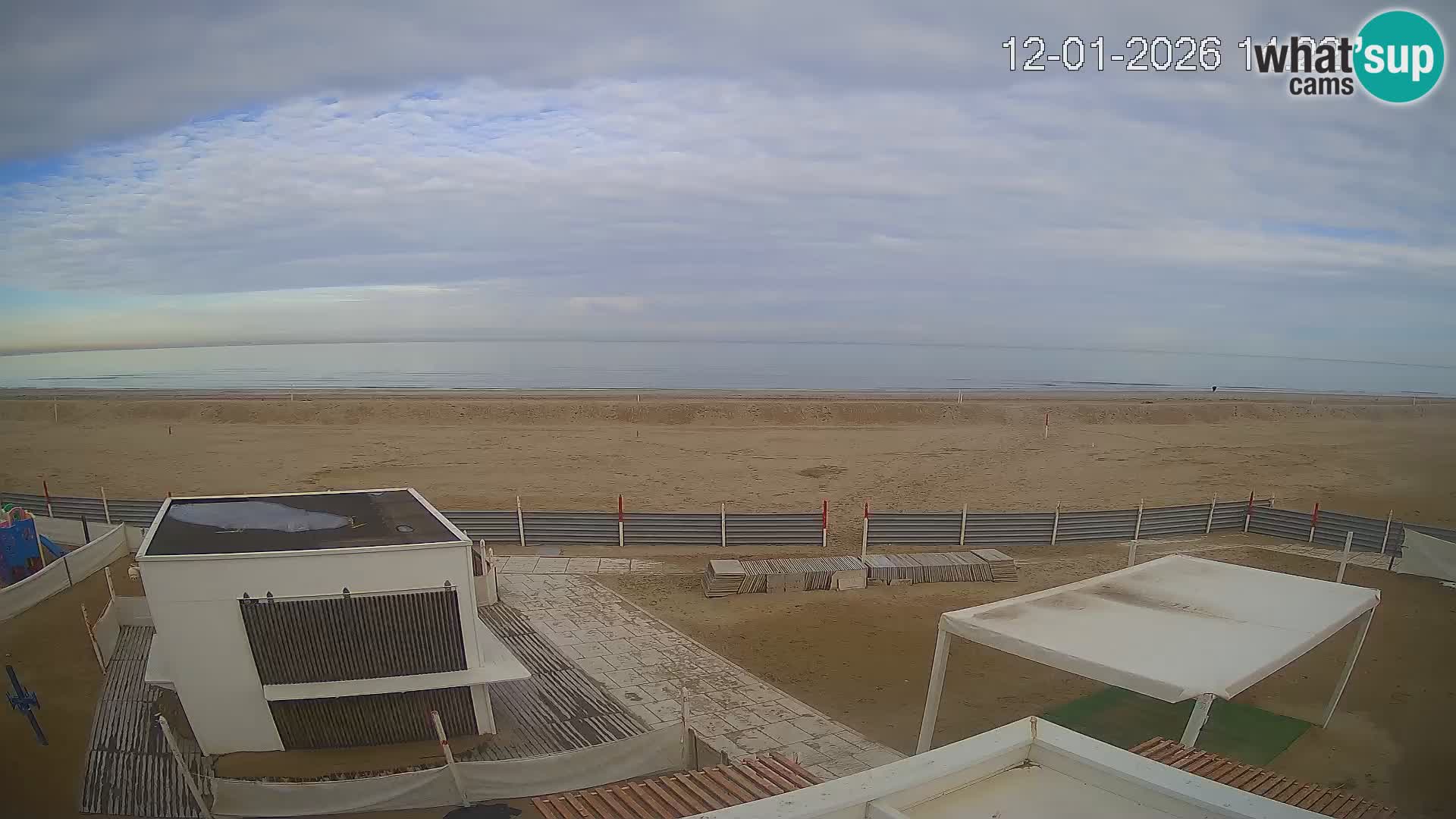 Web kamera plaža Riccione – Bagni Oreste spiaggia 115 – Italija