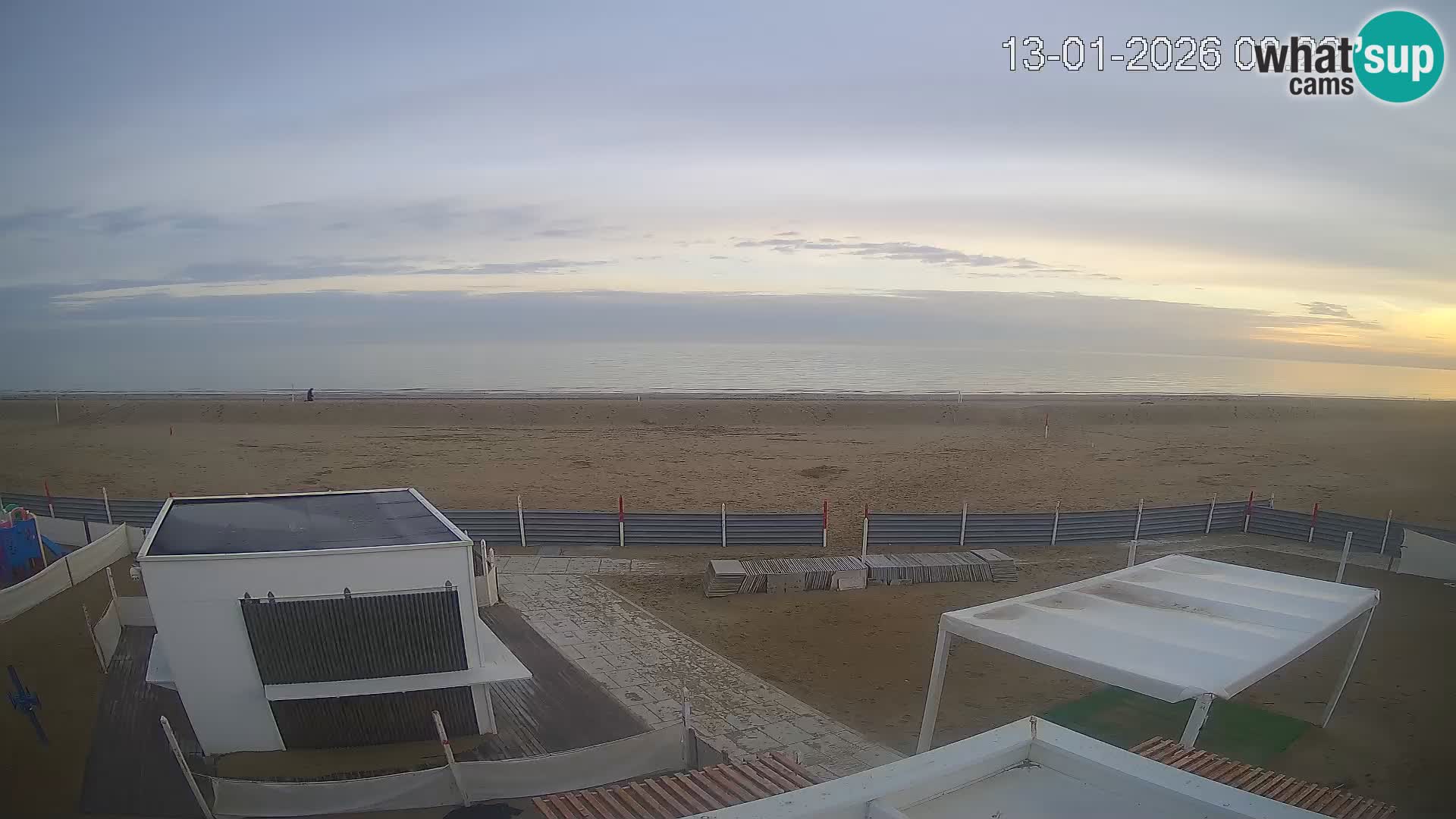 Camera en vivo playa Riccione – Bagni Oreste spiaggia 115 – Italia