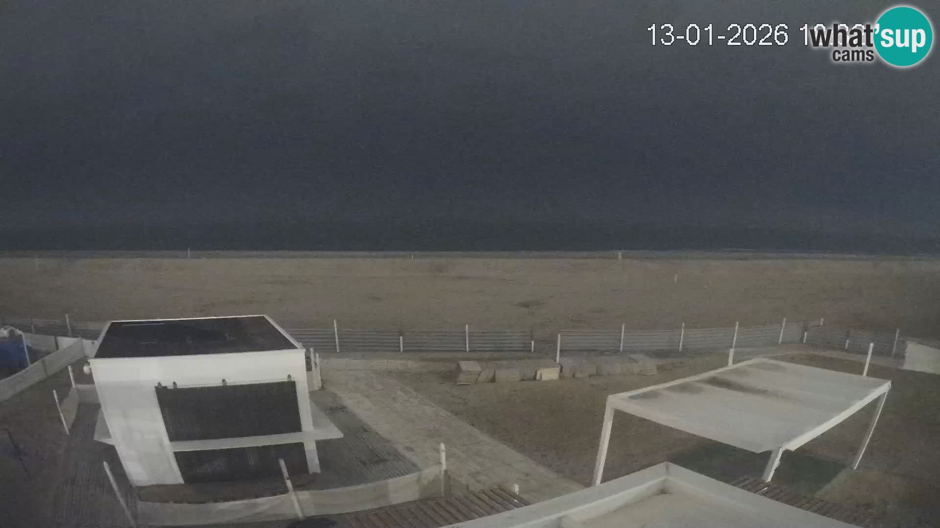 Spletna kamera plaža Riccione – Bagni Oreste spiaggia 115 – Italija