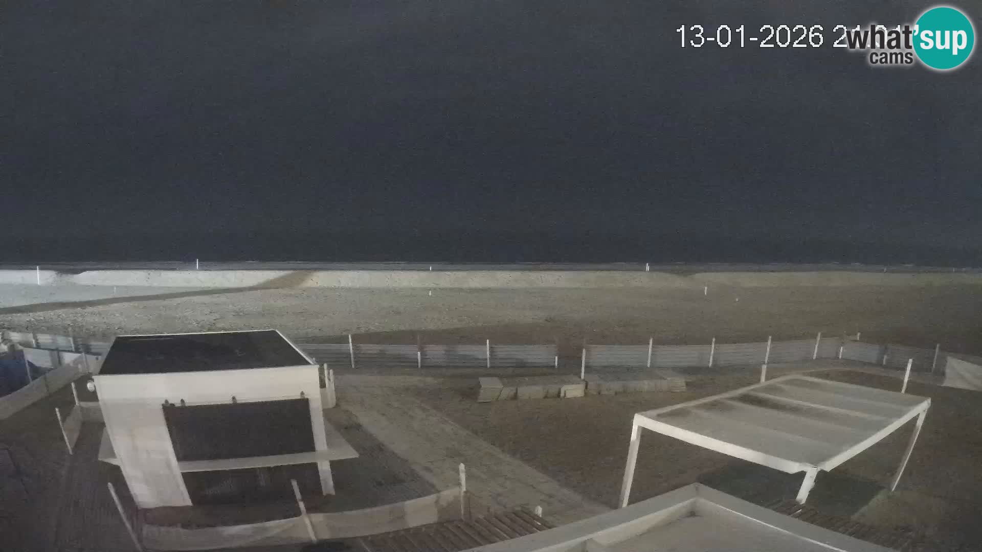 Webcam Riccione plage – Bagni Oreste spiaggia 115 – Italie