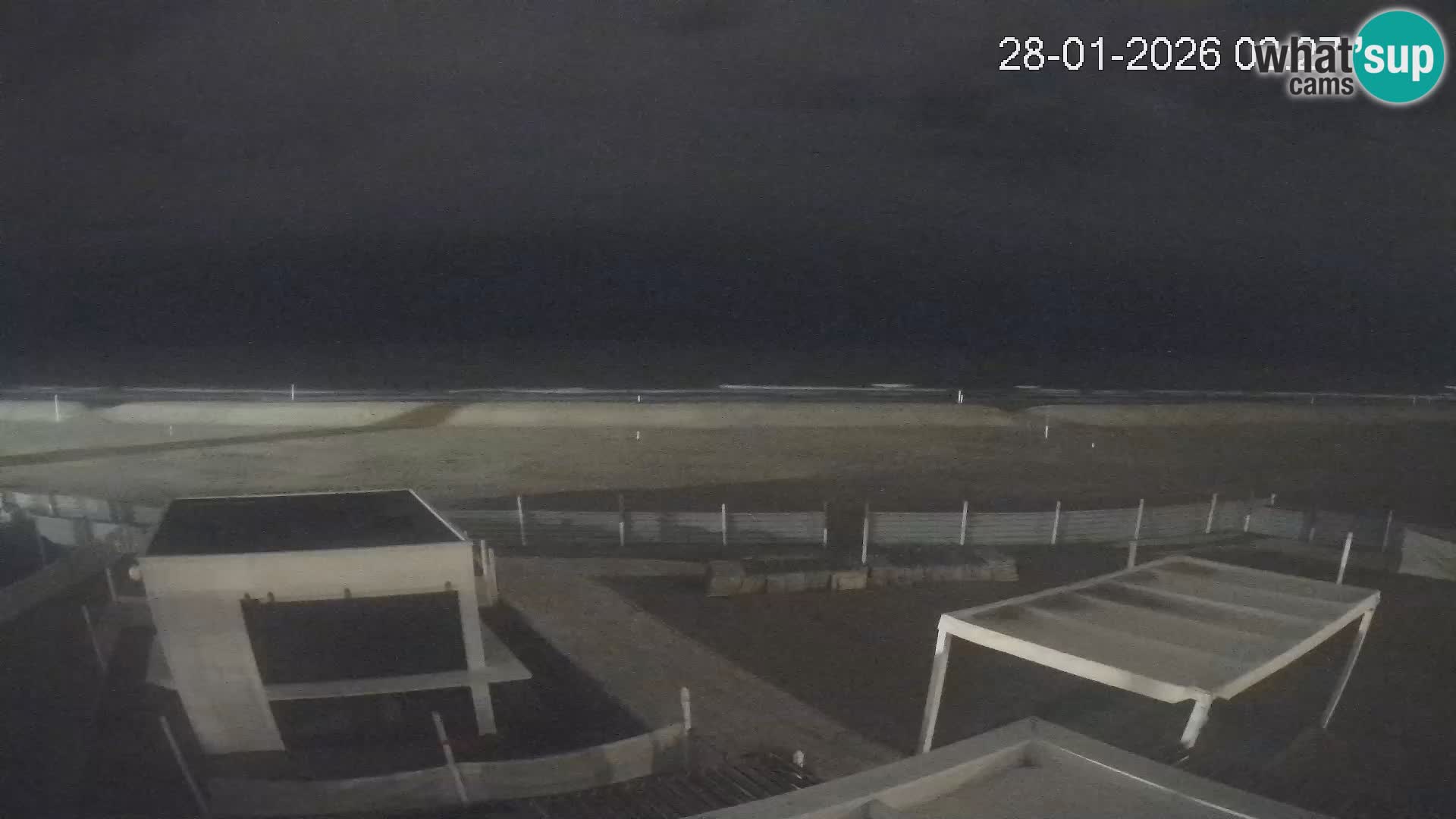 Webcam Riccione plage – Bagni Oreste spiaggia 115 – Italie