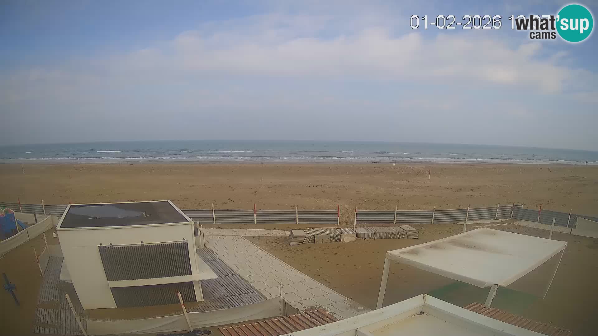 Live webcam Riccione – Bagni Oreste spiaggia 115