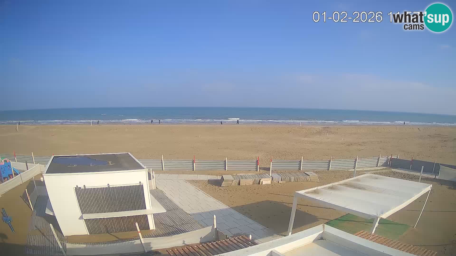 Live webcam Riccione – Bagni Oreste spiaggia 115