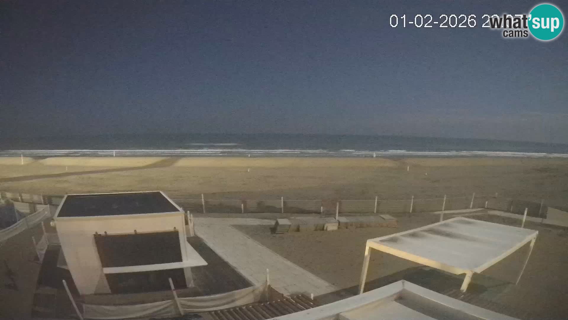 Live webcam Riccione – Bagni Oreste spiaggia 115