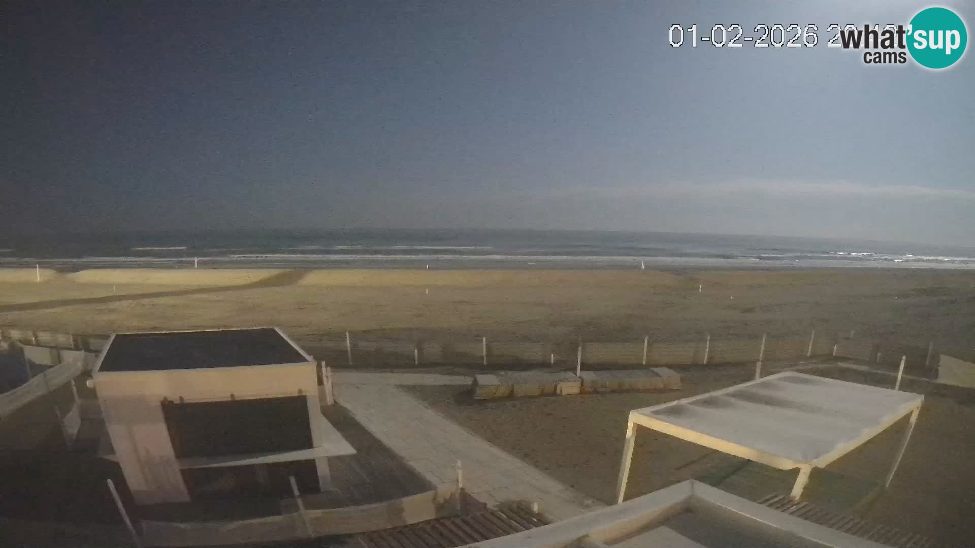 Camera en vivo playa Riccione – Bagni Oreste spiaggia 115 – Italia