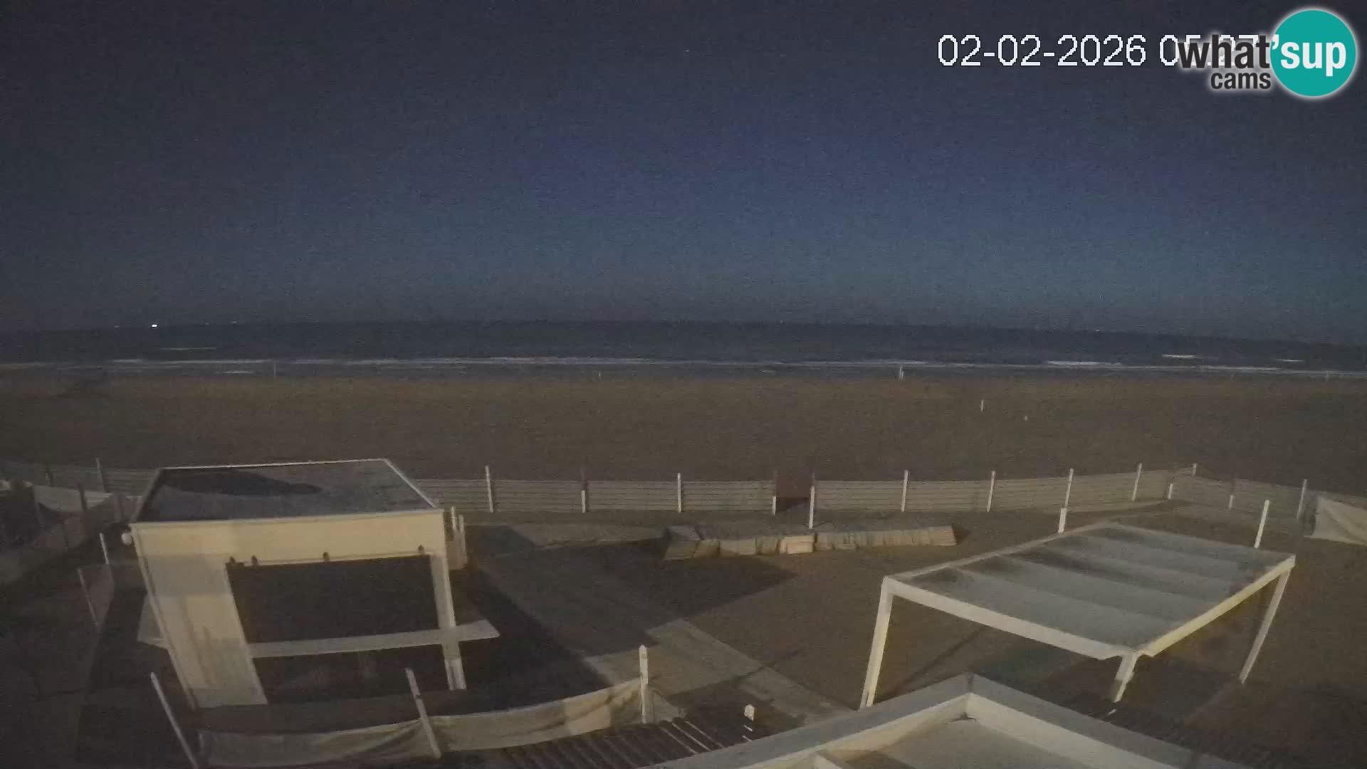 Live webcam Riccione – Bagni Oreste spiaggia 115