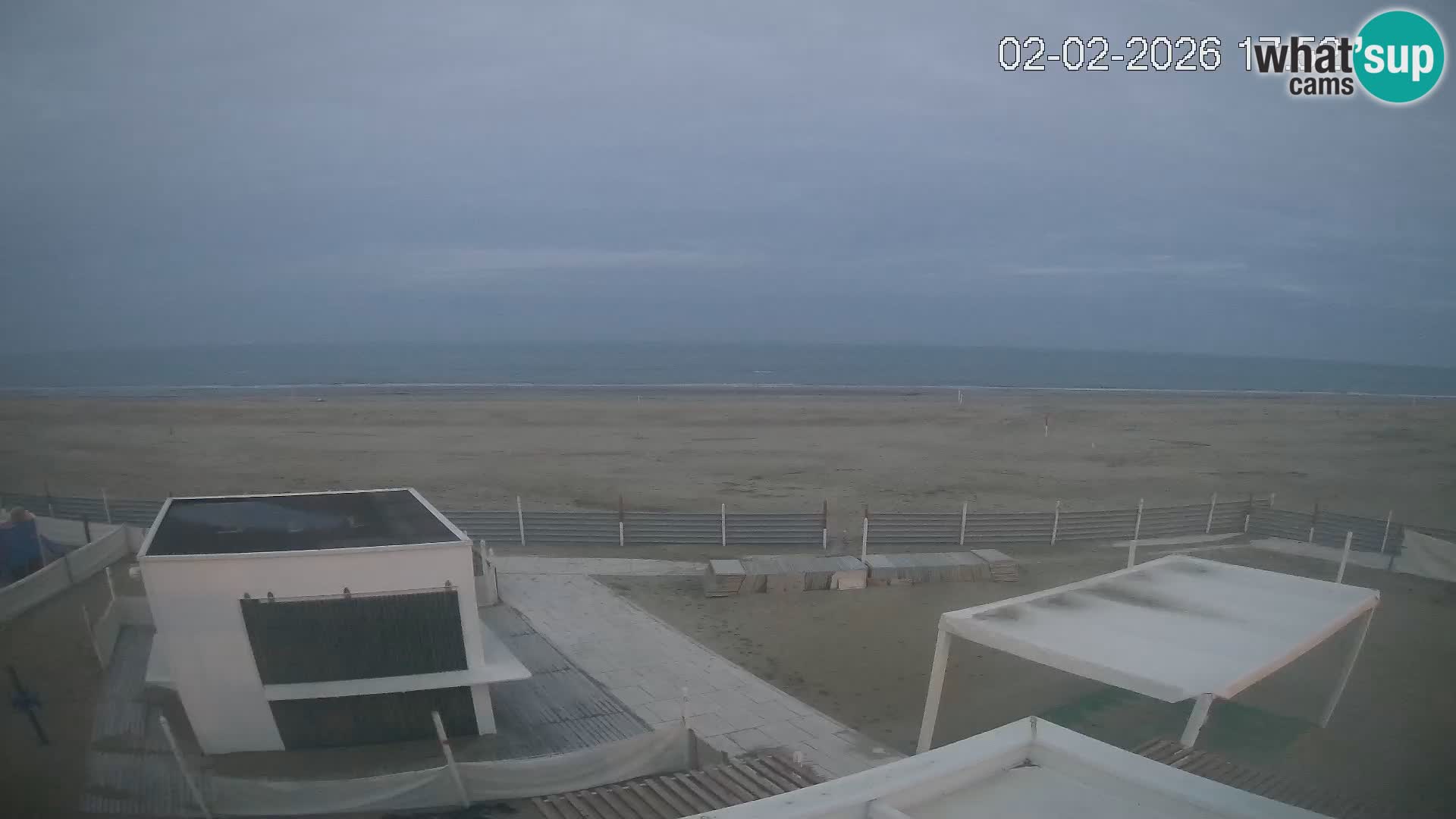 Live webcam Riccione beach – Bagni Oreste spiaggia 115