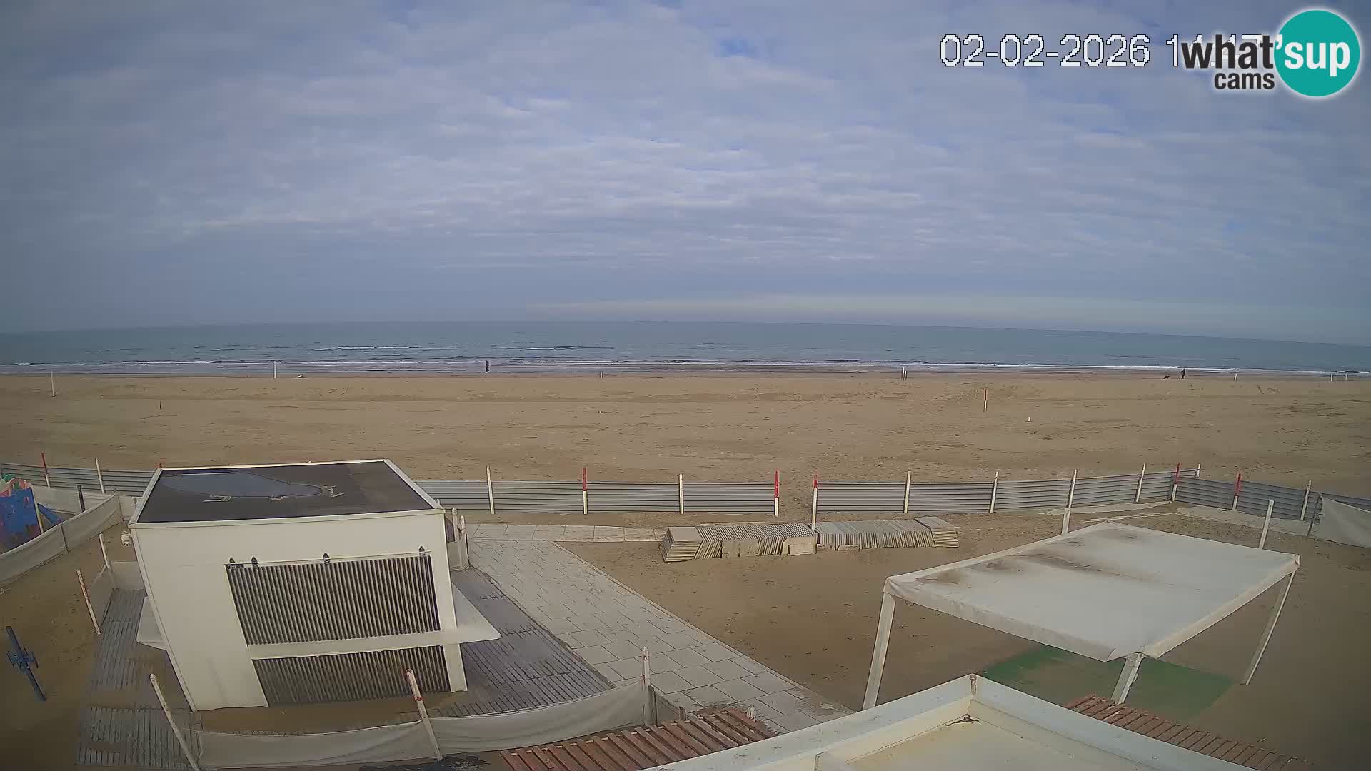 Web kamera plaža Riccione – Bagni Oreste spiaggia 115 – Italija