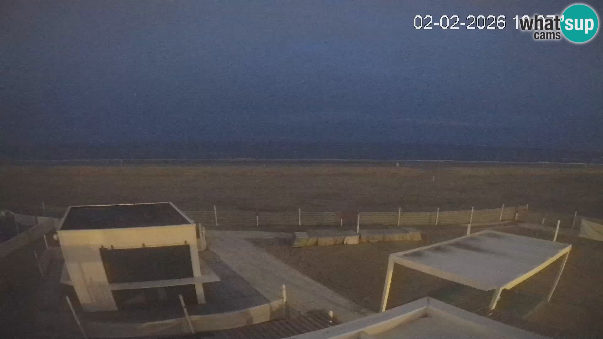 Webcam Riccione plage – Bagni Oreste spiaggia 115 – Italie