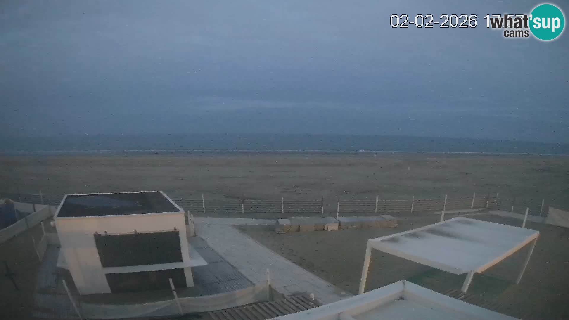 Live webcam Riccione – Bagni Oreste spiaggia 115
