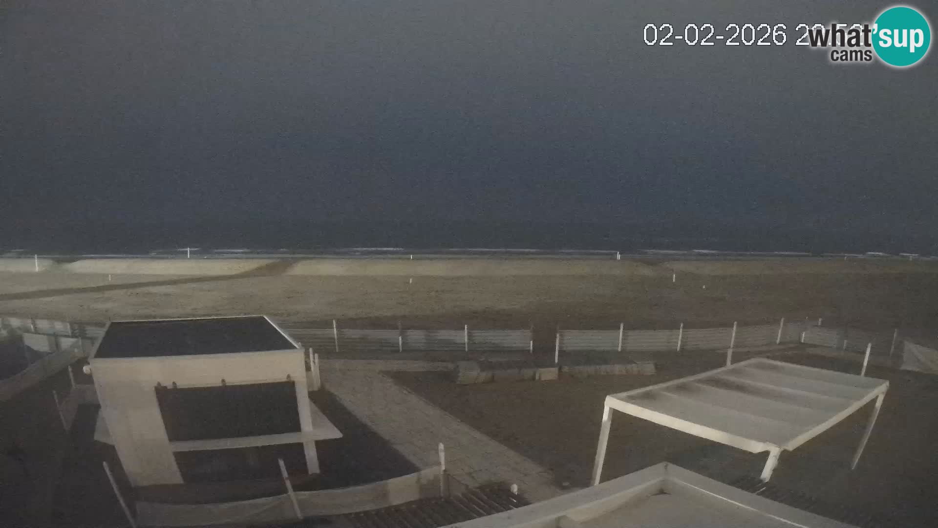 Live webcam Riccione – Bagni Oreste spiaggia 115