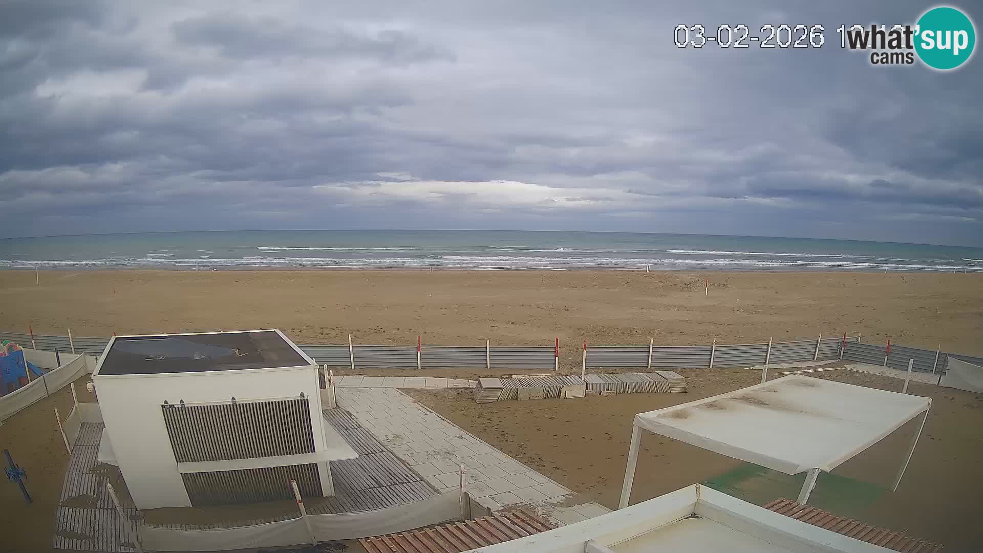 Spletna kamera plaža Riccione – Bagni Oreste spiaggia 115 – Italija
