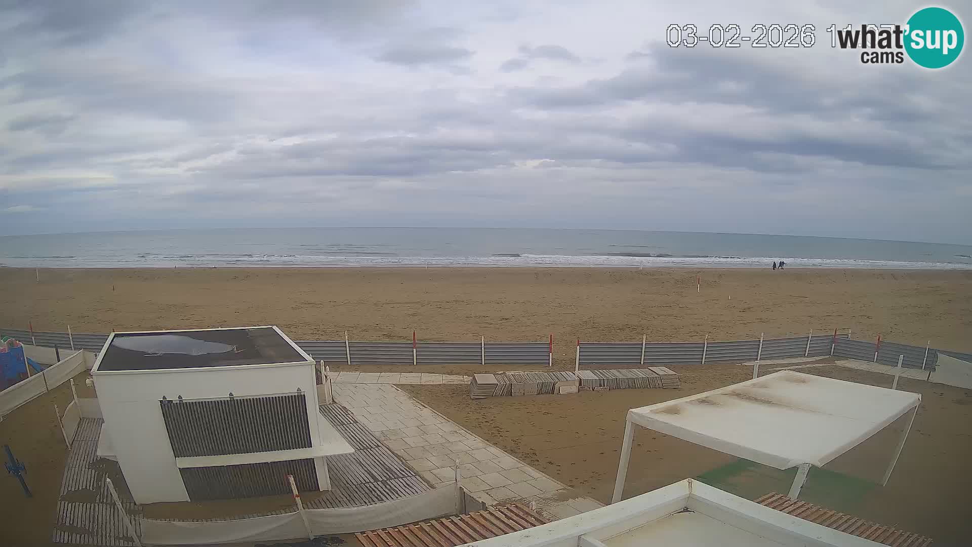Spletna kamera plaža Riccione – Bagni Oreste spiaggia 115 – Italija