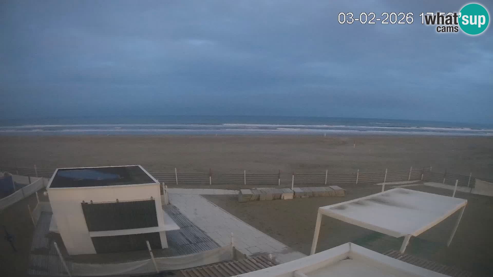 Live webcam Riccione beach – Bagni Oreste spiaggia 115