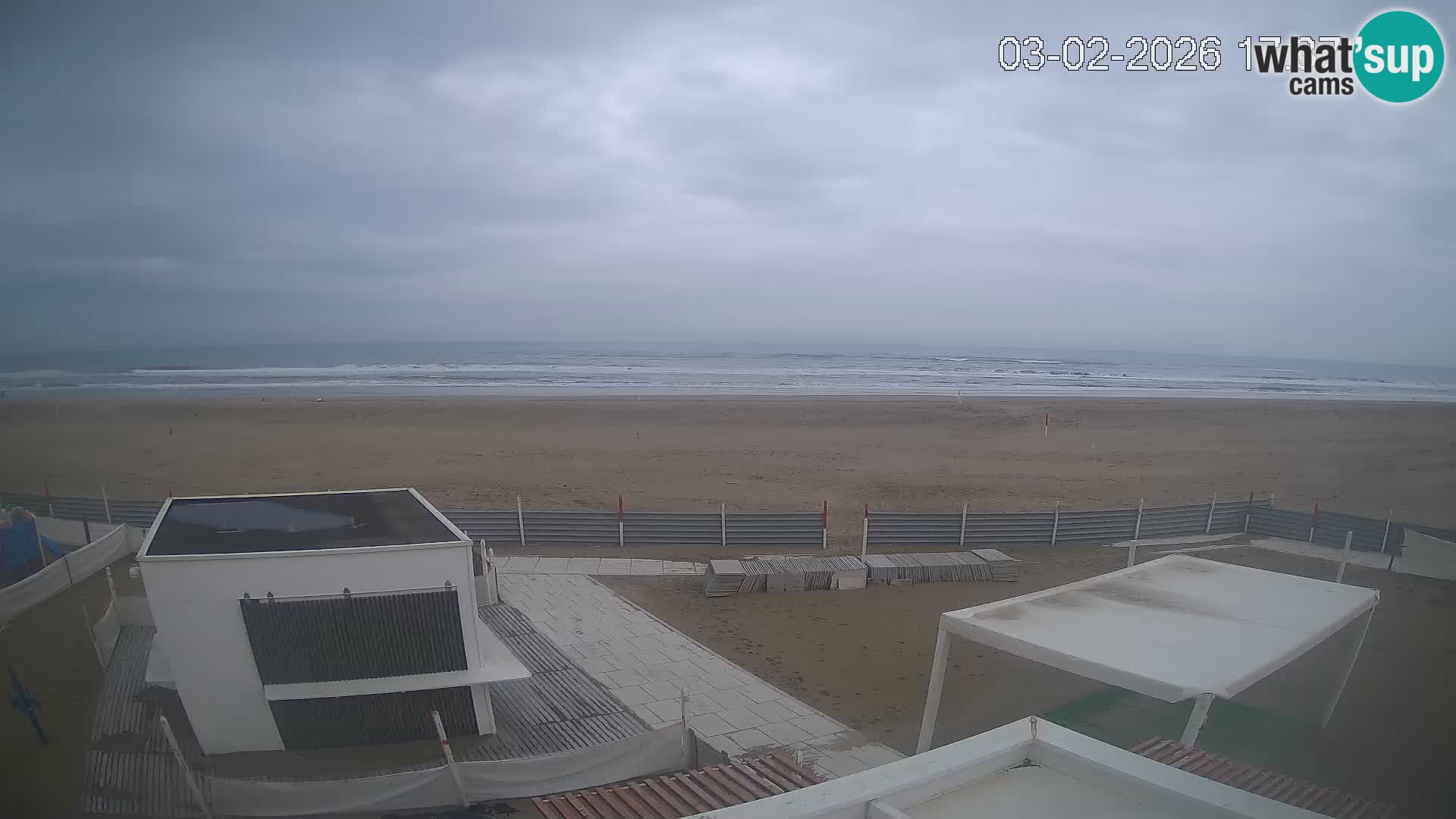 Web kamera plaža Riccione – Bagni Oreste spiaggia 115 – Italija