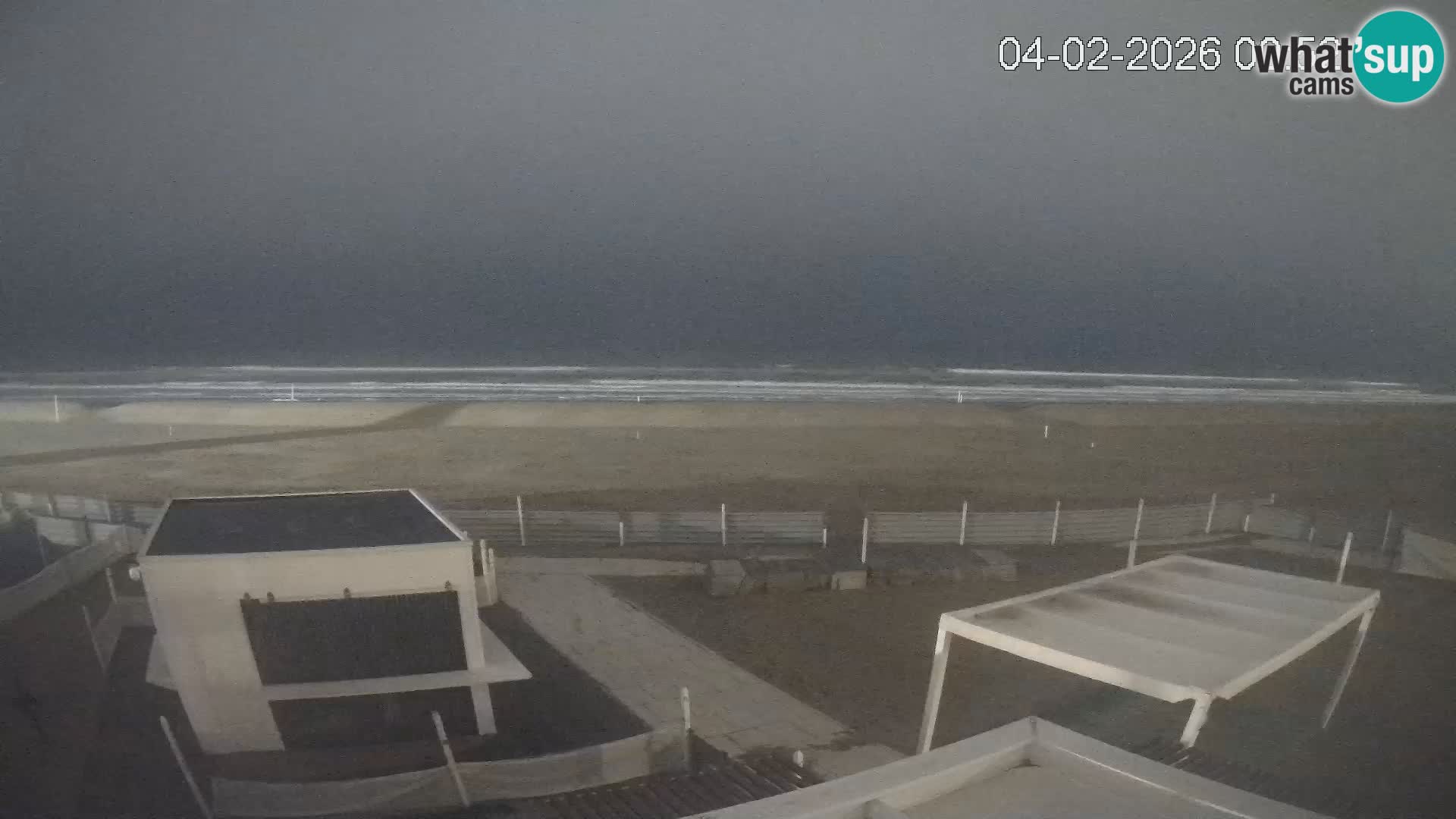 Live webcam Riccione Strand – Bagni Oreste spiaggia 115 – Italien