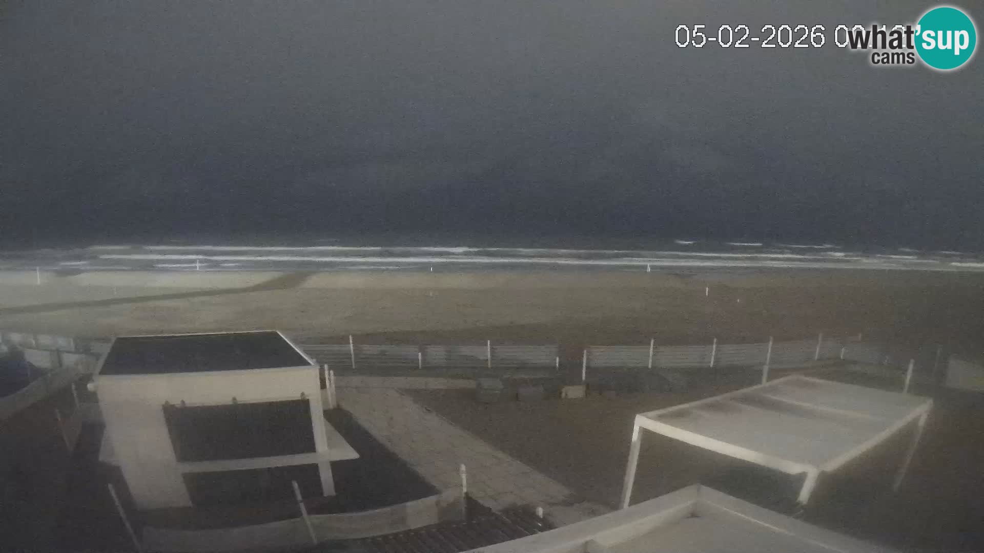 Spletna kamera plaža Riccione – Bagni Oreste spiaggia 115 – Italija